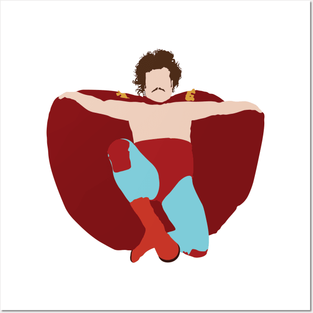 Nacho Libre Wall Art by FutureSpaceDesigns